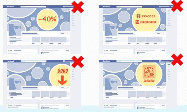 Consignes pour la photo de couverture facebook page pro