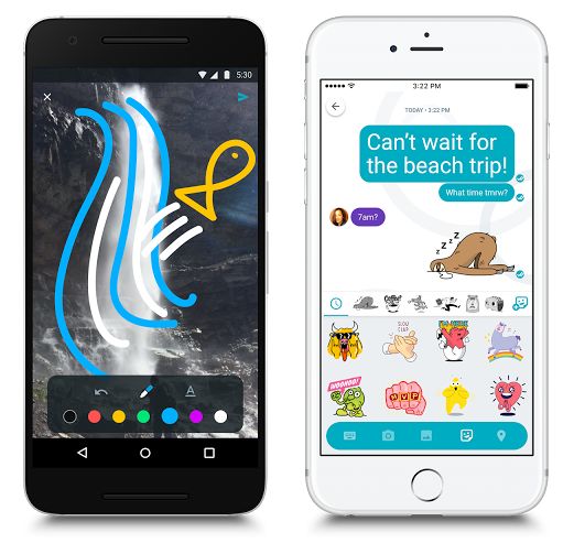 Pack autocollants google allo